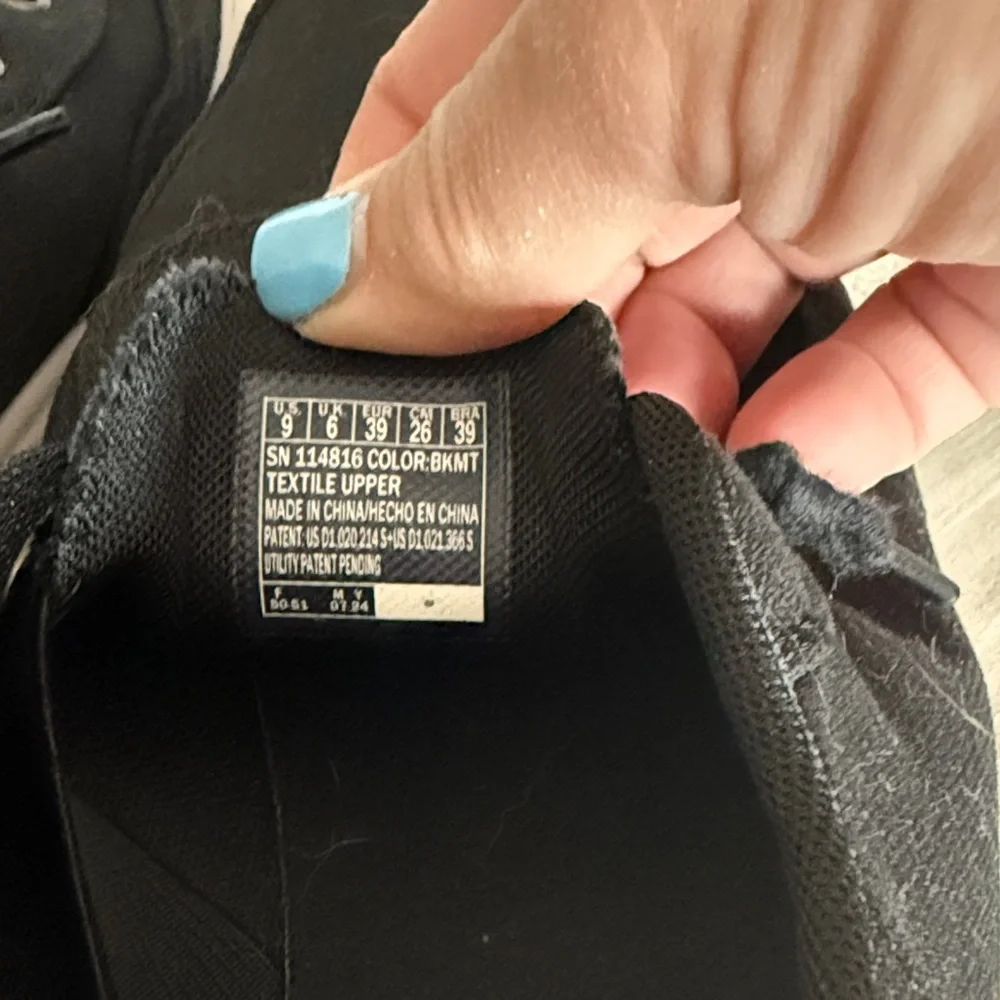 Skechers Women’s  Black Slip-On Sneakers - Picture 3 of 3